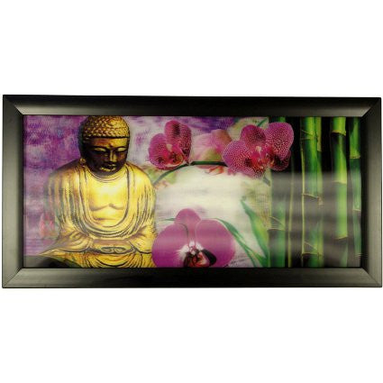 Iconic 3D 23x50cm - Golden Buddha