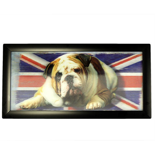 Iconic 3D 23x50cm - British Bulldog