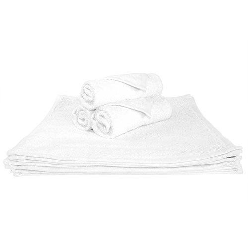 1x Spa Face Towel White