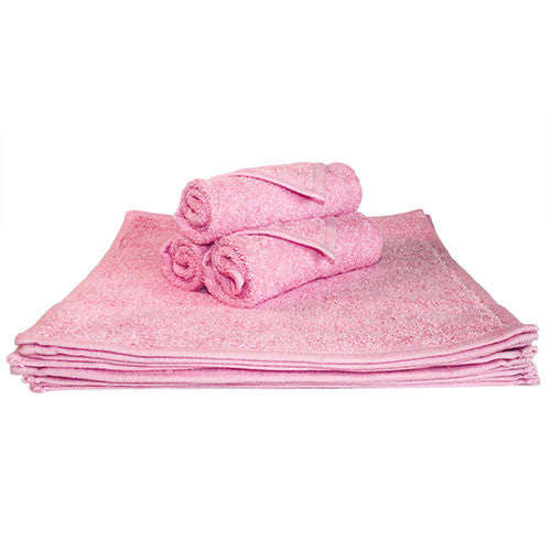 1x Spa Face Towel Pink