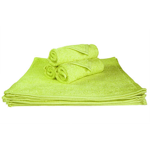 1x Face Towel Lime Green