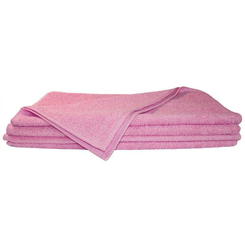 1x Hand Towel Pink