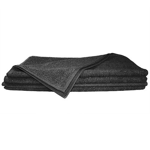 1x Hand Towel Black