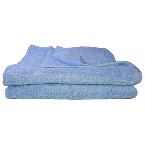 1x Bath Towel Sky Blue