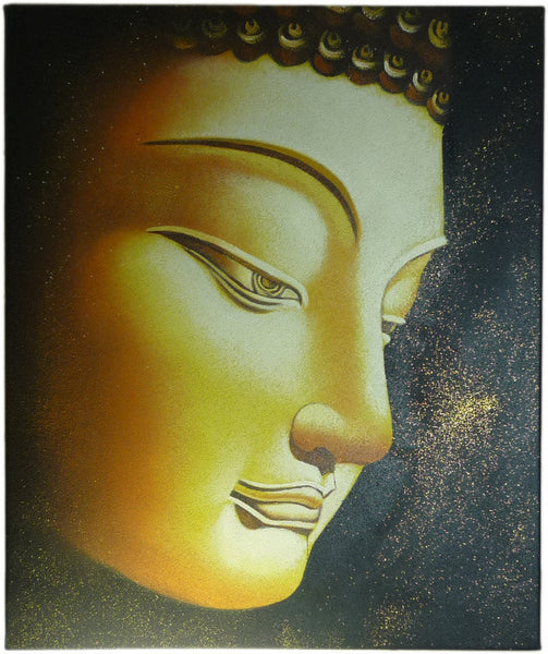 Golden Buddha - 50cm x 60cm