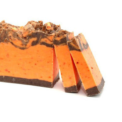 Cinnamon & Orange Olive Oil Artisan Soap Slice