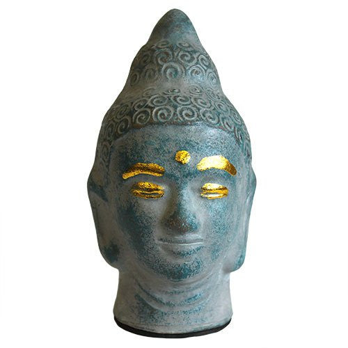 Antique Buddah Head - Grey