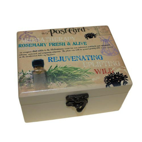 Aromatherapy Box - Holds 12 (Design C)