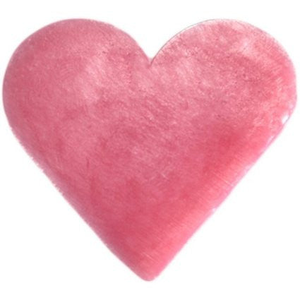 6x Heart Guest Soaps - Wild Rose