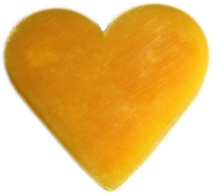 6x Heart Guest Soaps - Orange & Warm Ginger