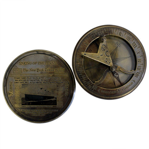 Titanic Compass & Sundial Collectible