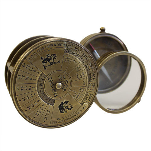 40 Years Calendar (2005 - 2014), Compass and Magnifier