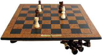 1 x Luxury Chess Set with Box - 29 cm