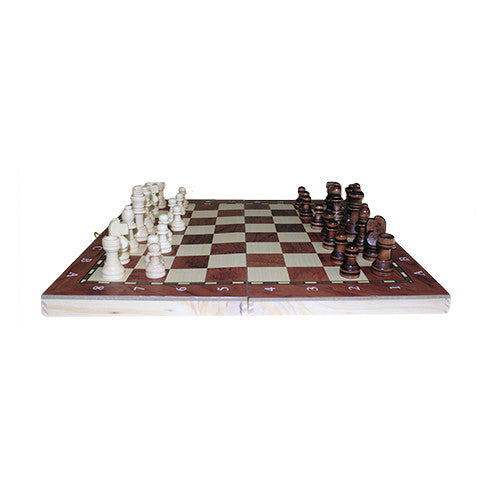 School Chess & Backgammon - 24cm