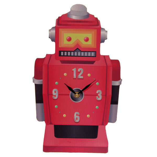 Ted Smith Retro Robot Shaped Picture Clock