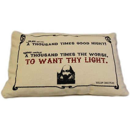 Canvas Cushion Cover - To Want Thy Light