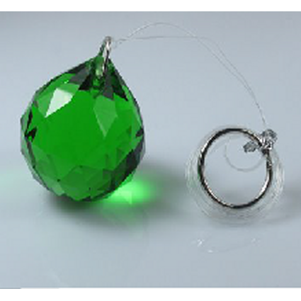 50mm Crystal Sphere - Green