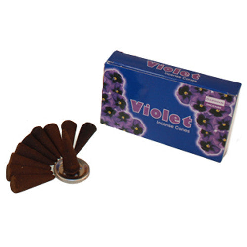 Darshan Premium - Violet Incense Cones