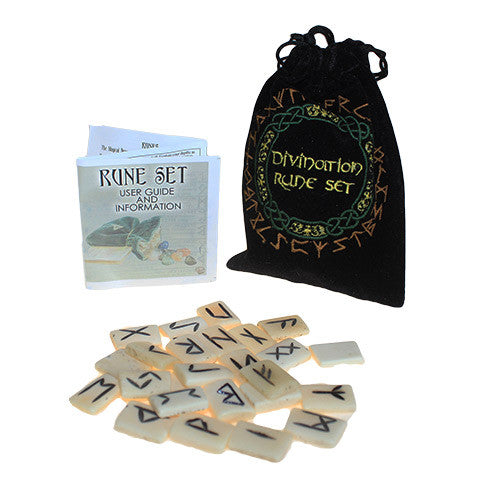 Divination Rune Set - Bone Style