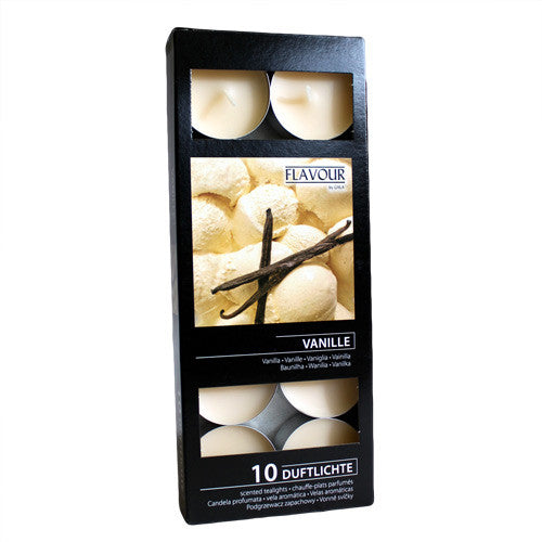 Scented Nightlights - Vanilla - 10 Per Pack