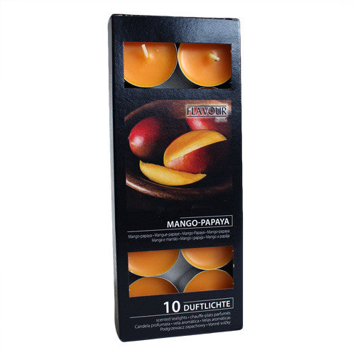 Scented Nightlights - Mango & Papaya - 10 Per Pack