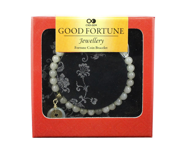 Good Fortune Bracelet - Donut - Jade