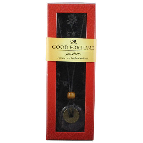 Good Fortune Necklace - Donut - Amethyst