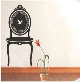 Wall Art - Victorian Chair & Birds