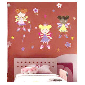 Wall Art - Cute Kids Fairies