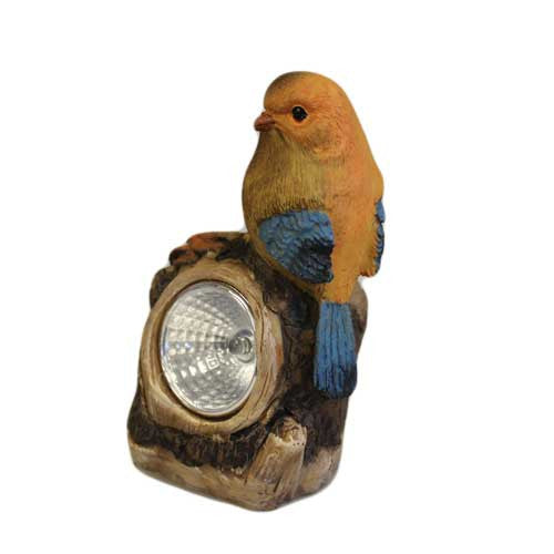 Solar Light - Orange Bird