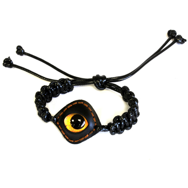Mystical Eyeball Bracelet - Black Eye - Amber Eye