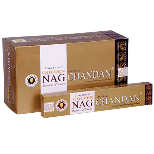Golden Nag - CHANDAN 15g pack