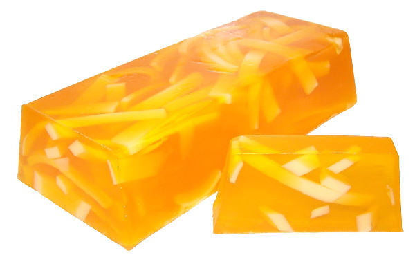 Orange Zest Soap Slice, approx 100gr
