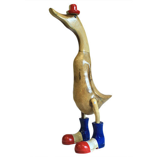 Large French Bamboo Duck - 40cm
