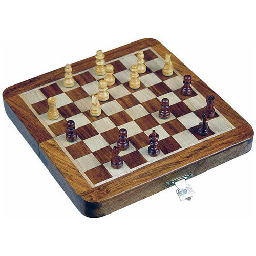 Folding Magnetic Chess 5x2½