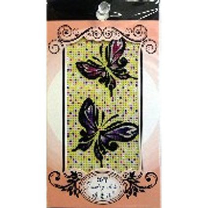 Jewellery Stickers - Butterflies: Purple & Pink