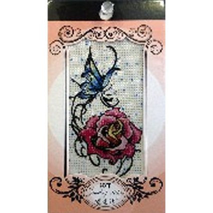 Jewellery Stickers - Butterfly & Rose