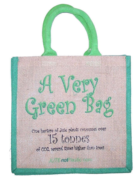 Jute Tantra Bag - A Very Green Bag