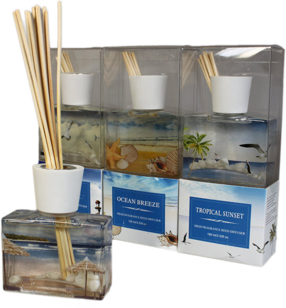 Tropical Sunset Reed Diffuser Set