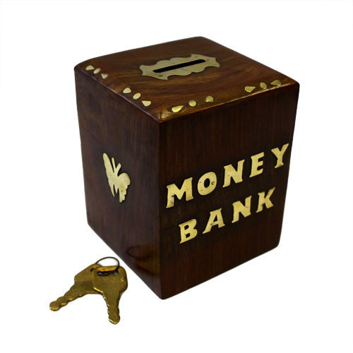 Money Bank Box - Cube