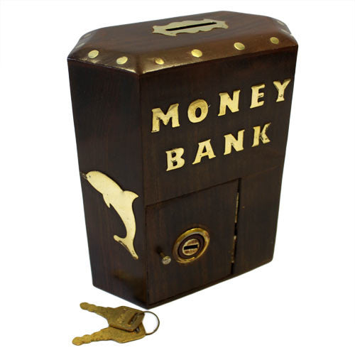 Money Bank Box - Large Hex Box