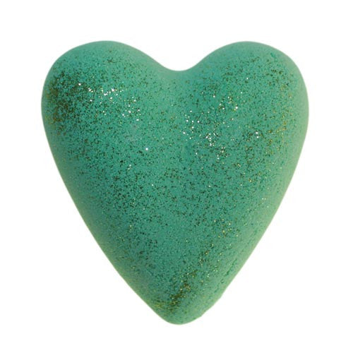 Xmas Tree Bath Heart - Green