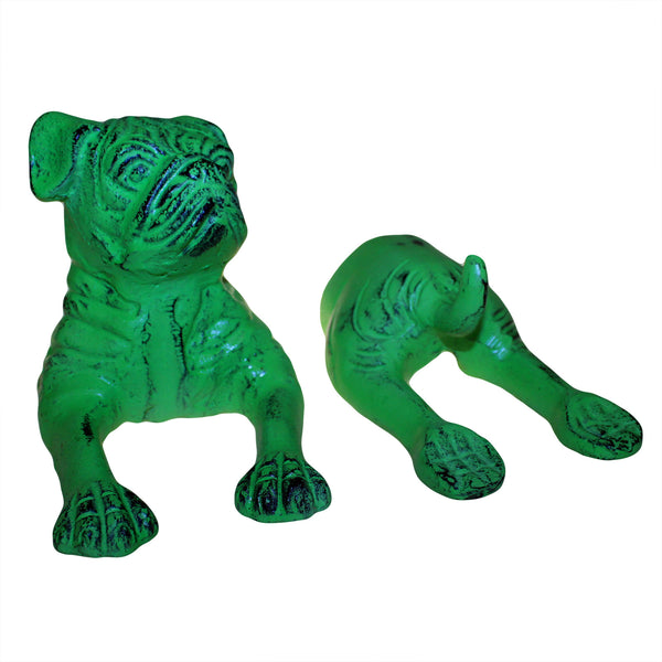 Metal Hook - Bull Dog in 2 parts - Lime