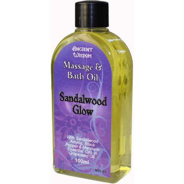 Sandalwood Glow 100ml Massage Oil