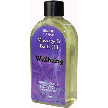 Wellbeing 100ml Massage Oil