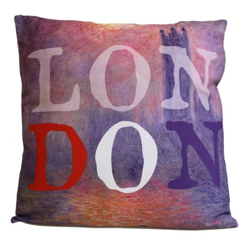 Art Cushion Cover - LONDON - Monet