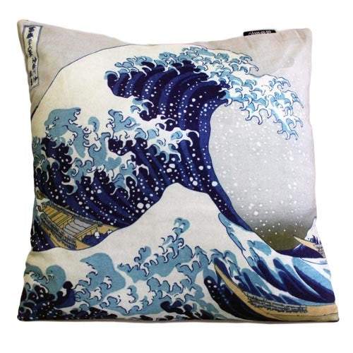 Art Cushion Cover - The Great Wave - Hokusai