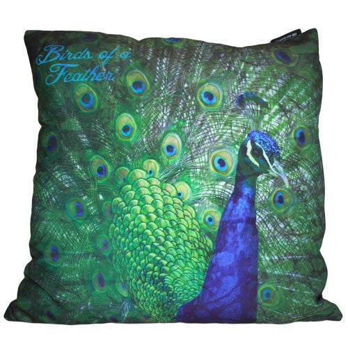 Art Cushion Cover - Fan Peacock