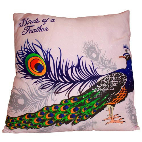 Art Cushion Cover - Strut Peacock
