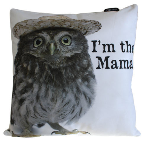 Art Cushion Cover - I'm the Mama OWL